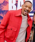 Will Smith Bad Boys Ride or Die Red Jacket